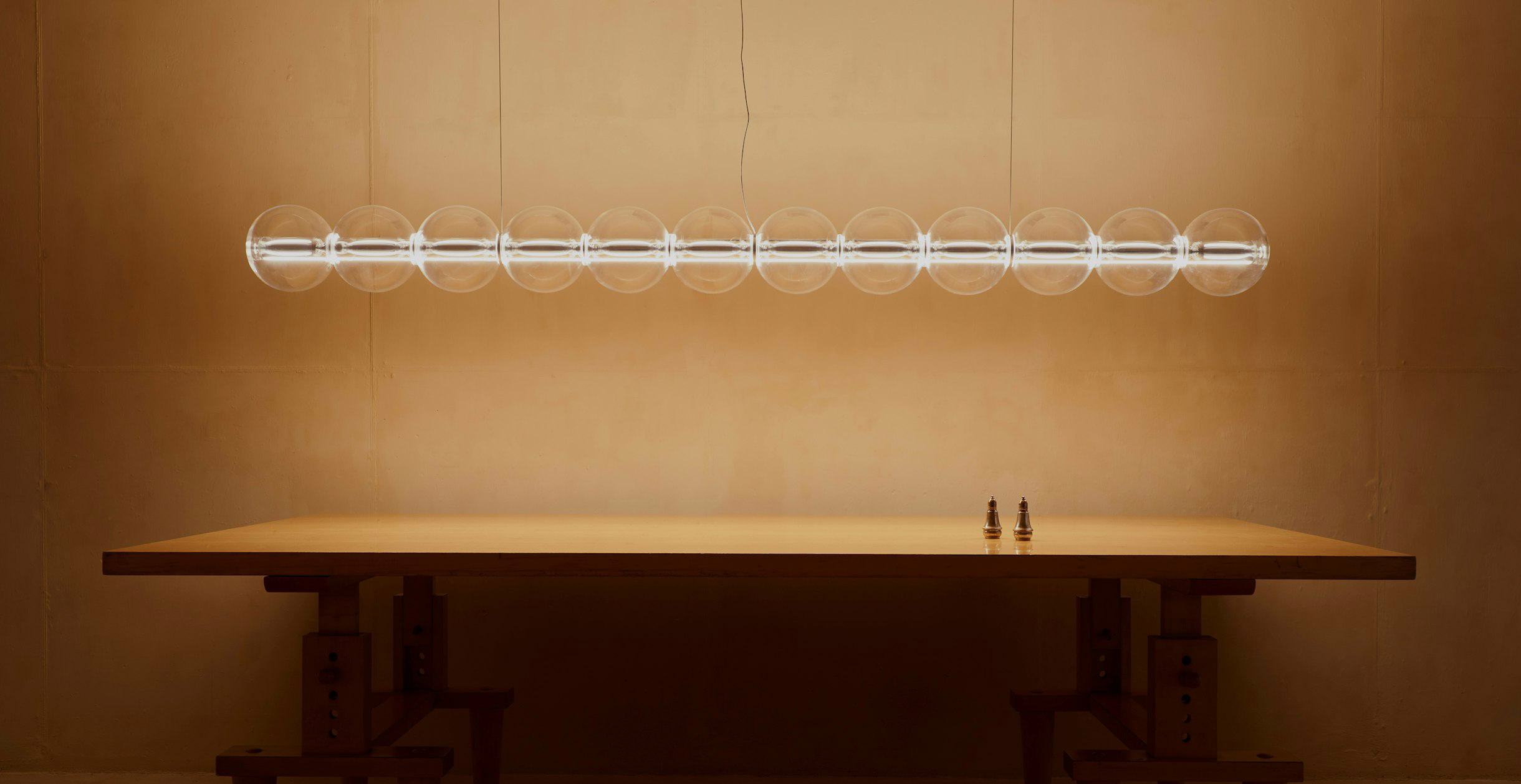 Poetry in Glass: Ronan Bouroullec’s Luce Sferica & Luce Cilindrica for FLOS